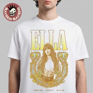 Ella Langley Savannah Georgia 2026 City Specific Dandelion Tour Poster At Enmarket Arena On May 15 2026 T-Shirt