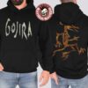 Gojira Europe Tour 2026 Merch From Mars To Sirius Whale T-Shirt