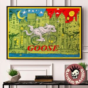Goose Amsterdam Netherland 2026 Gig Poster At Melkweg Max On 27 And 28 May 2026 Home Decor Poster Canvas