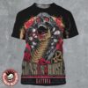 Guns N Roses Welcome To Rockville 2026 Festival Gig Poster In Daytona Beach On May 7 2026 The Cobra Skull Head Art All Over Print Shirt