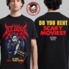 Metallica M72 World Tour 2026 Merch Kraken Skull Head With Dates Back Two Sided T-Shirt