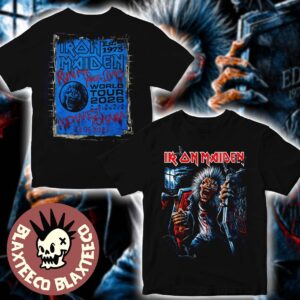 Iron Maiden Bucharest Romania 2026 Tour Exclusive Event Tee