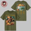 Iron Maiden Run For Your Lives World Tour 2026 Merch 3D Eddie Two Sided T-Shirt