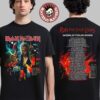 Iron Maiden Run For Your Lives World Tour 2026 Merch Eddie With Axe Two Sided T-Shirt
