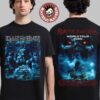 Iron Maiden Run For Your Lives World Tour 2026 Merch 3D Eddie Two Sided T-Shirt