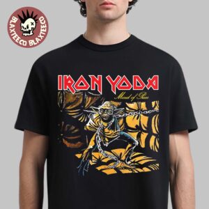 Iron Maiden Star Wars Day 2026 Eddie Iron Yoda Mind Of Piece T-Shirt