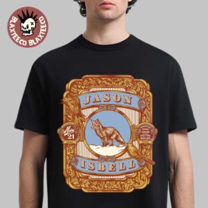 Jason Isbell Solo Tour Dallas Texas 2026 Night 2 Gig Poster At Winspear Opera House On May 21 2026 T-Shirt
