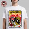 Metallica M72 Frankfurt 2026 Pop Up Shop Poster At Frankfurt Germany Deutsche Bank Park On 22 And 24 May 2026 Skeleton Playing Chess Art T-Shirt