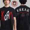 Korn Latin America 2026 Tour Merch Still A Freak Two Sided T-Shirt