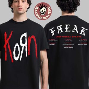 Korn Latin America 2026 Tour Merch Freak T-Shirt