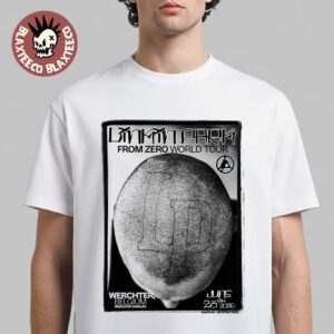 Linkin Park From Zero 2026 Tour Werchter Belgium Poster At Werchter Parklife On June 28 2026 Art By Estevan Oriol T-Shirt