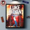Luke Bryan 2026 Word On The Street Tour Schedule Dates Home Decor Poster Canvas