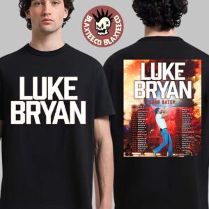Luke Bryan 2026 Word On The Street Tour Schedule Dates Two Sided T-Shirt