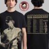 Machine Gun Kelly MGK Lost Americana World Tour 2026 Merch Camo Collegiate Tour Crewneck Sweatshirt