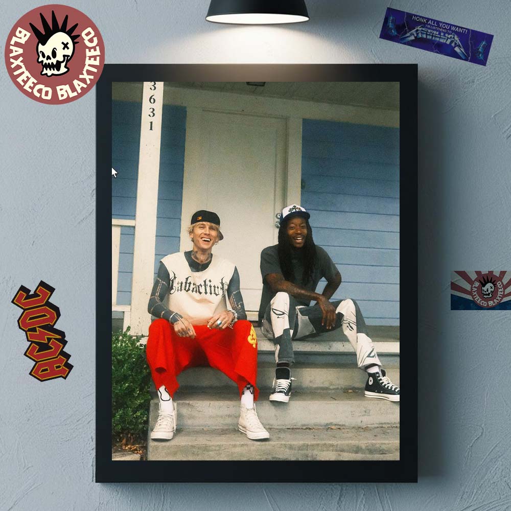 Machine Gun Kelly MGK x Wiz Khalifa Blog Era Boyz Mixtape Cover Home Decor Poster Canvas Machine Gun Kelly MGK x Wiz Khalifa Blog Era Boyz Mixtape Cover Home Decor Poster Canvas
