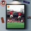 Manchester United Back On The Biggest Stage UEFA Champion League Qualified Poster Canvas