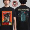 Megadeth Europe 2026 Tour Merch Vic Let There Be Shred ITIN T-Shirt