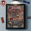 Metallica M72 Athens Greece 2026 Limited Edition Show Poster At Olympic Stadium On 9 May 2026 Zeus The King Of Gods Home Decor Poster Canvas