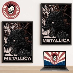 Metallica M72 Berlin Germany 2026 Pop Up Shop Poster At Olympiastadion On 30 May 2026 The Wolf Art Home Decor Poster Canvas