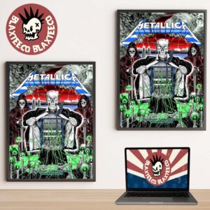 Metallica M72 Zurich 2026 Show Poster For Zurich Switzerland At Letzigrund Stadion On May 27 2026 Home Decor Poster Canvas