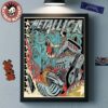 Metallica M72 Frankfurt 2026 Night 1 Venue Poster At Frankfurt Germany Deutsche Bank Park On 22 May 2026 The Sorcerer Art Poster Canvas