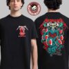 Iron Maiden Eddie’s Dive Bar 2026 Merch Run For Your Lives World Tour Two Sided T-Shirt