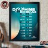 Minnesota Vikings NFL 2026 Season Schedule All Kickoffs Home Decor Poster Canvas