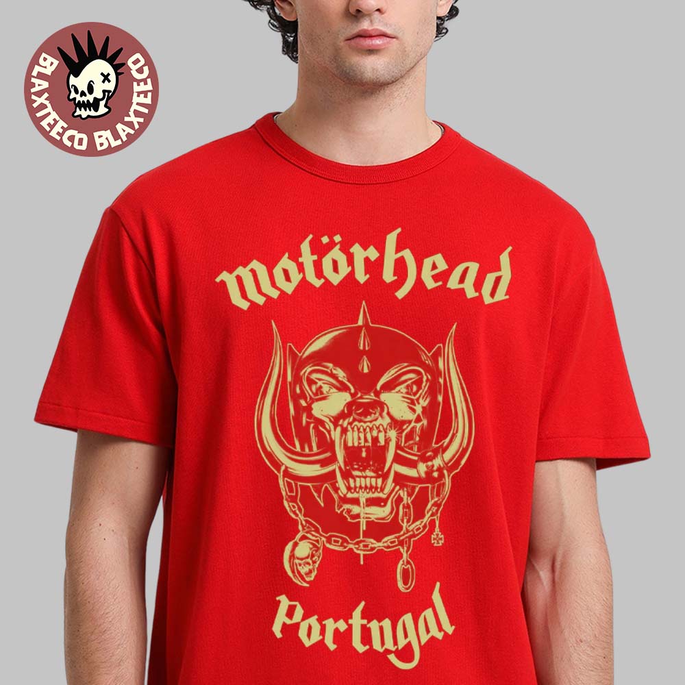 Motorhead 2026 World Cup Merch Portugal National Team T-Shirt Motorhead 2026 World Cup Merch Portugal National Team T-Shirt