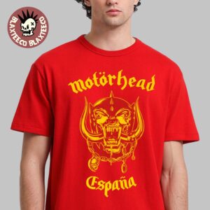 Motorhead 2026 World Cup Merch Spain National Team T-Shirt