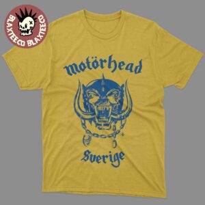 Motorhead 2026 World Cup Merch Sweden National Team T-Shirt