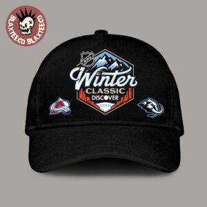 NHL Winter Classic 2027 Discover Utah Logo Colorado Avalanche Vs Utah Mammoth Cap Hat Snapback