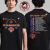 New York Knicks Fanatics 2026 NBA Eastern Conference Champions Blue T-Shirt