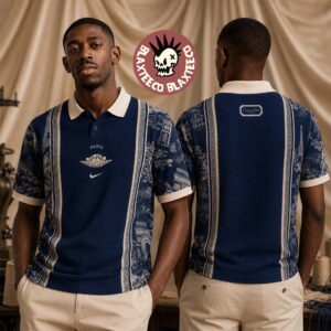 PSG X Nike X Dior Parisian Heritage Performance Polo Shirt