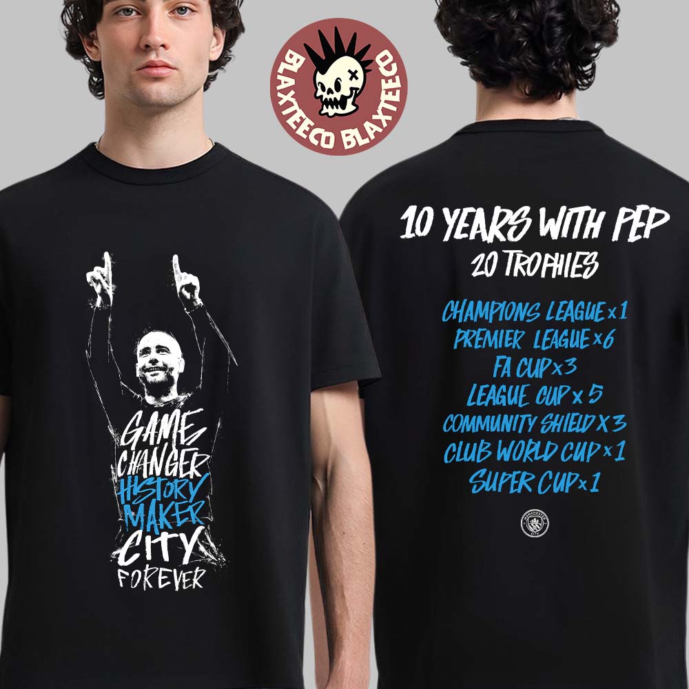 Pep Guardiola Manchester City Tribute 10 Years with Pep Game