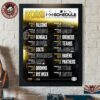 Philadelphia Eagles NFL 2026 Season Schedule All Kickoffs Home Decor Poster Canvas
