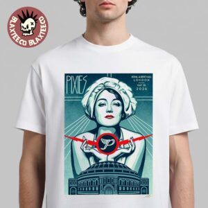 Pixies London UK 2026 Night 1 Show Poster At Royal Albert Hall On May 28 2026 T-Shirt