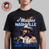 Dave Matthews Band Austin Texas 2026 Venue Poster At The Moody Center On May 11 2026 The Billiard Pool Table Art T-Shirt