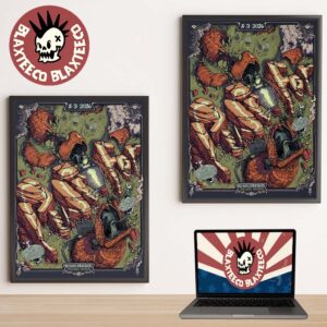 Puscifer Morrison Colorado 2026 Tonight Poster At Red Rocks Amphitheatre On May 3 2026 Home Decor Poster Canvas