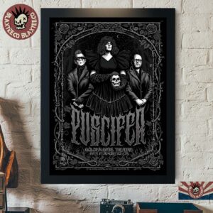Puscifer San Francisco California 2026 Gig Poster At Golden Gate Theatre On May 11 2026 Home Decor Poster Canvas