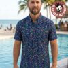 RSVLTS Green Easter Egg Detail Hawaiian Shirt