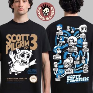 Scott Pilgrim Vol 3 Scott Pilgrim And The Infinite Sadness 20th Anniversary Merch The Biggest Most Exiting Adventure T-Shirt