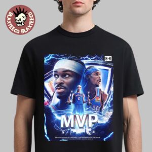 Shai Gilgeous Alexander SGA Oklahoma City Thunder 2026 NBA Back To Back MVP T-Shirt