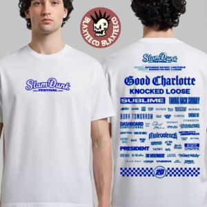 Slam Dunk Festival 2026 Merch Lineup White T Shirt