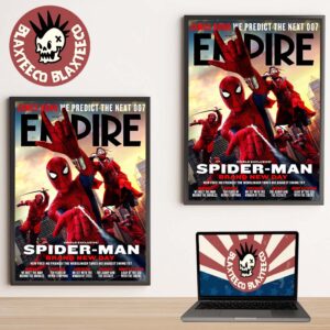 Spider-Man Brand New Day X Empire Magazine Cover The Webslinger Takes His Biggest Swing Yet Home Decor Poster Canvas
