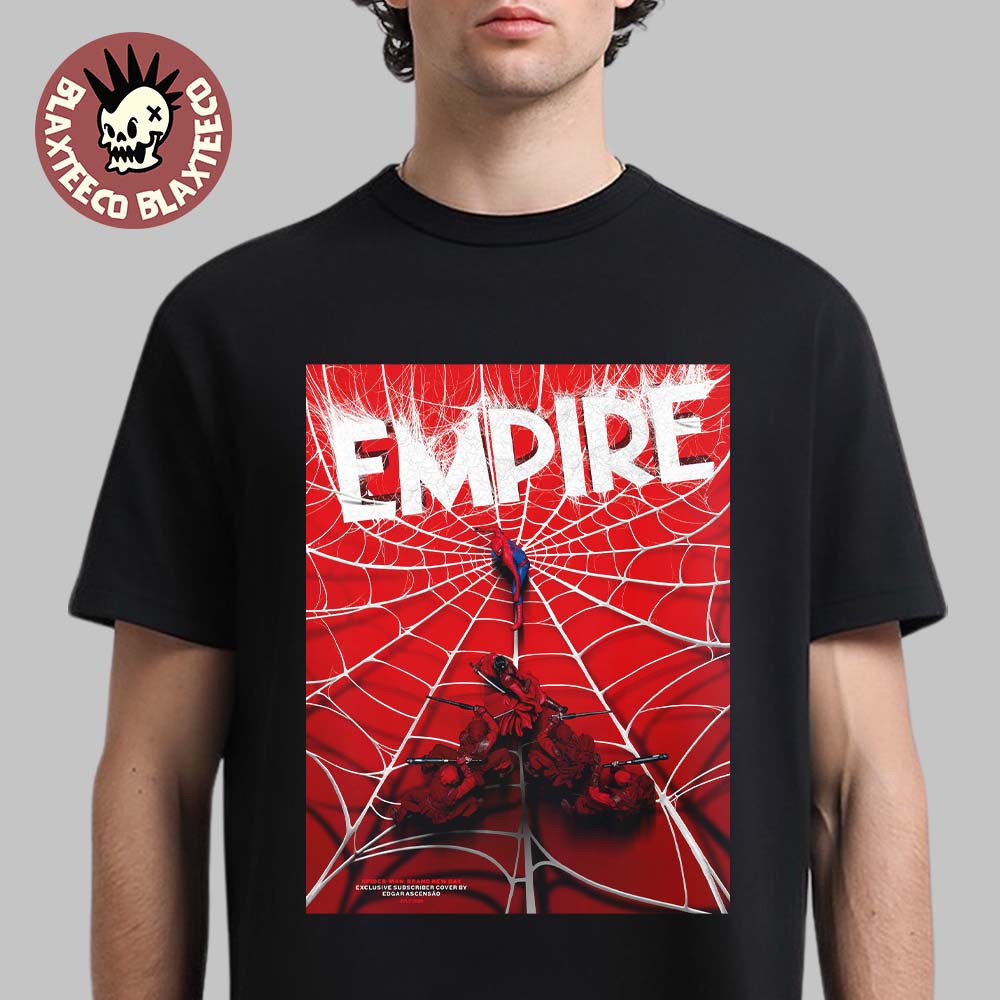 Spider-Man Brand New Day X Empire Magazine Cover Vs The Hand Exclusive Subscriber Cover T-Shirt Spider-Man Brand New Day X Empire Magazine Cover Vs The Hand Exclusive Subscriber Cover T-Shirt