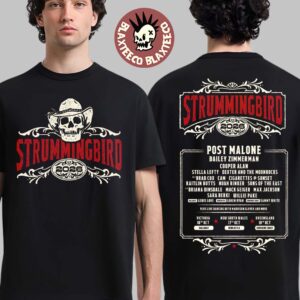 Strummingbird 2026 Festival Exclusive Merch In Australia On 10 17 And 18 October 2026 Lineup T-Shirt