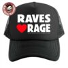 Summer Smash 2026 Festival Merch Raves Love Rage White Trucker Cap Hat