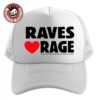 Summer Smash 2026 Festival Merch Raves Love Rage Black Trucker Cap Hat