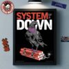 System Of A Down CDMX Mexico 2026 Pop Up Shop Event Poster At Estadio GNP Seguros On 27 And 28 May 2026 UFO Spaceship Poster Canvas