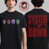 System Of A Down CDMX Mexico 2026 Pop Up Shop Merch At Estadio GNP Seguros On 27 And 28 May 2026 The Hand Blue Hoodie